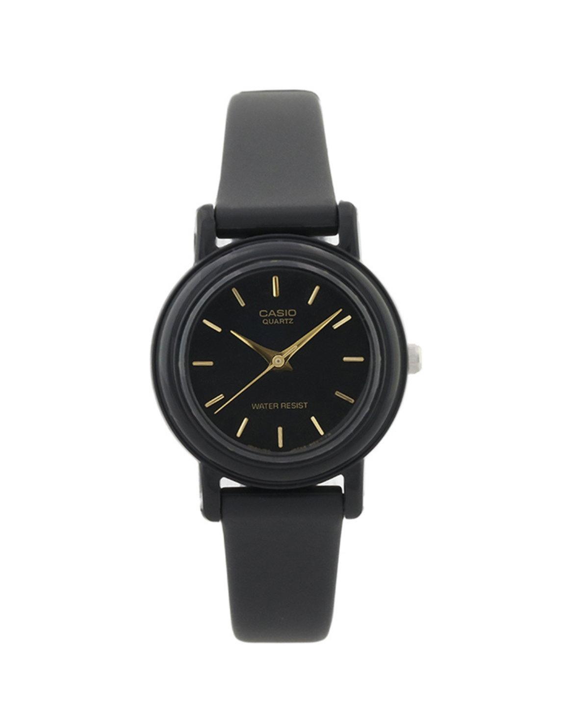 CASIO BLACK RESIN WOMEN'S WATCH