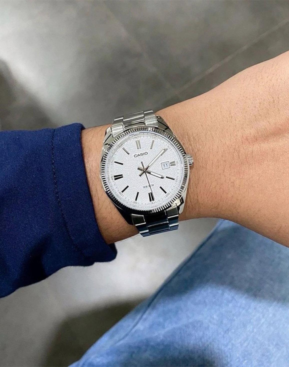 CASIO ENTICER MEN'S ANALOG WATCH