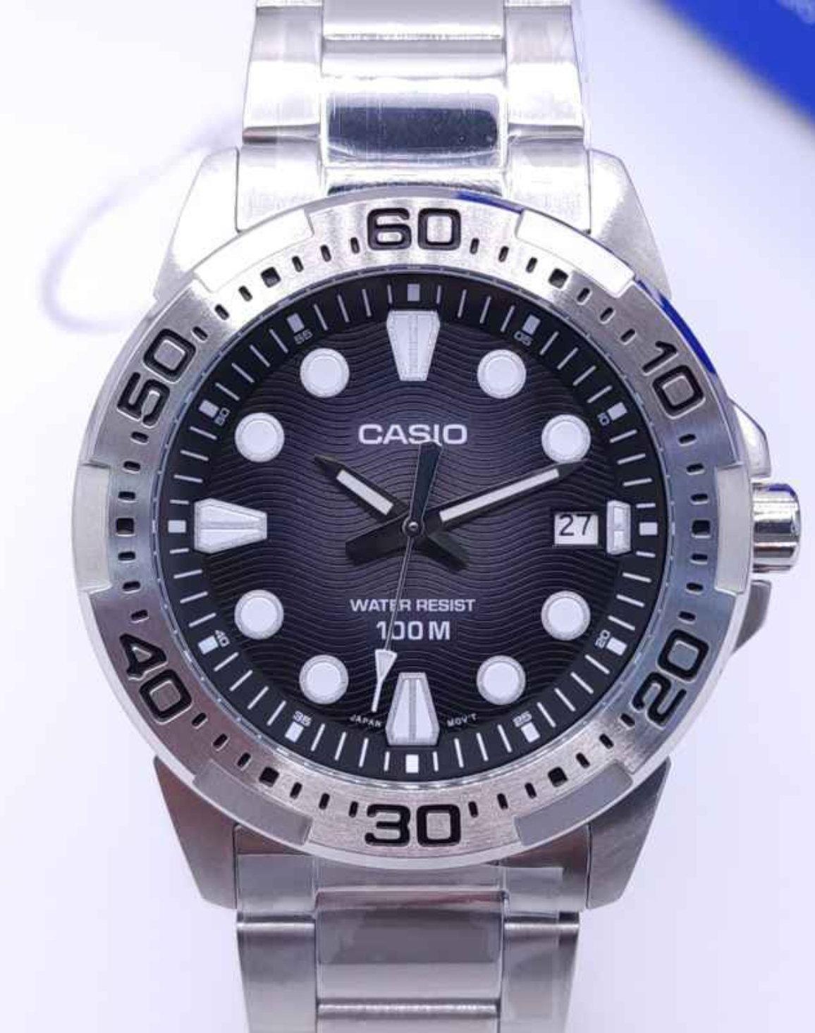 CASIO ENTICER MEN'S ANALOG WATCH