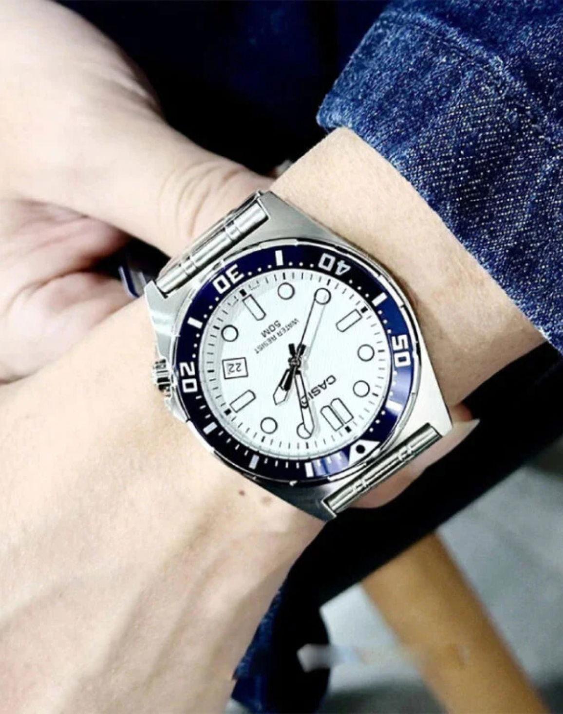 CASIO ENTICER MEN'S ANALOG WATCH