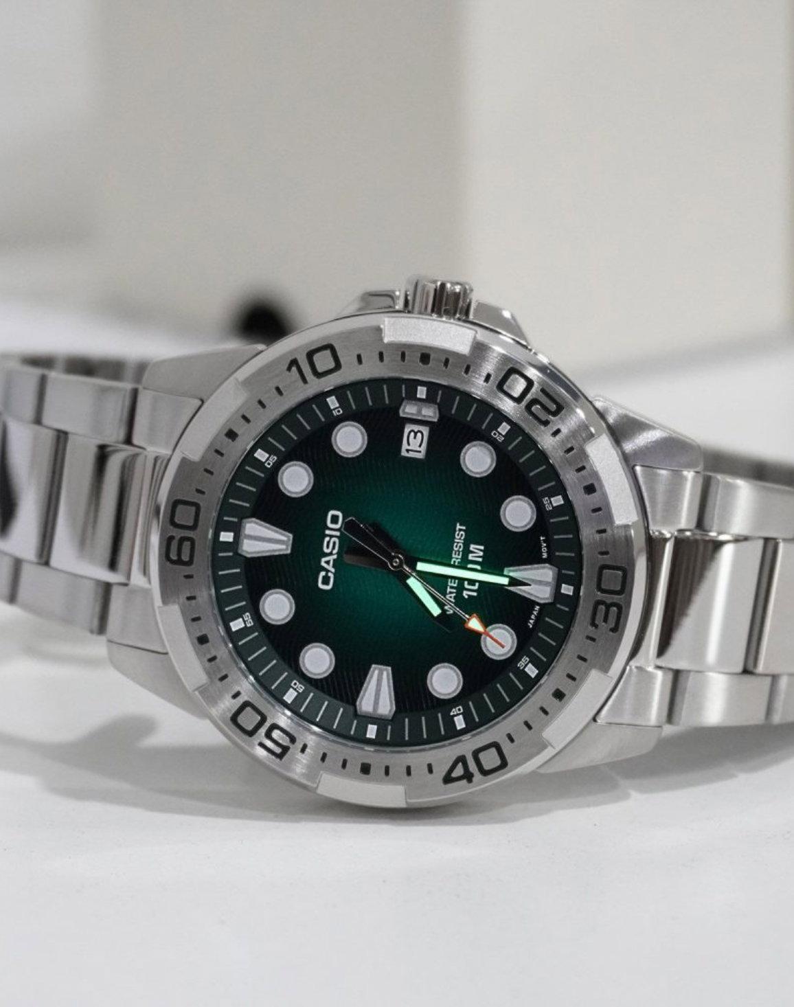 CASIO ENTICER MEN'S ANALOG WATCH