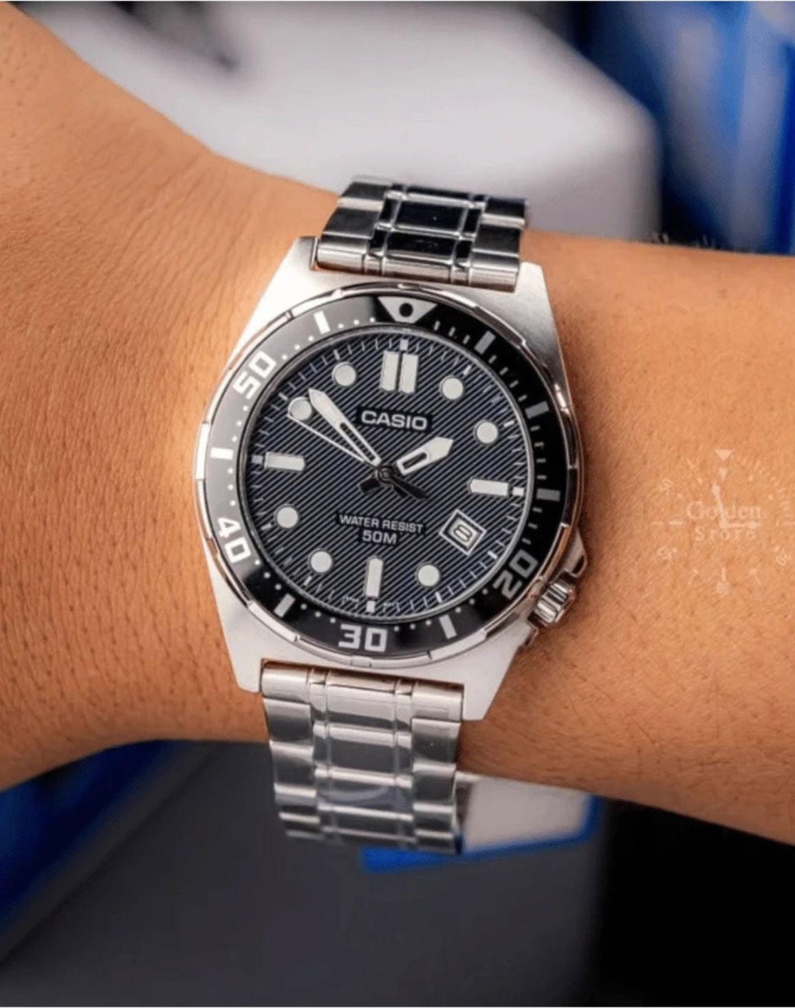 CASIO ENTICER MEN'S ANALOG WATCH