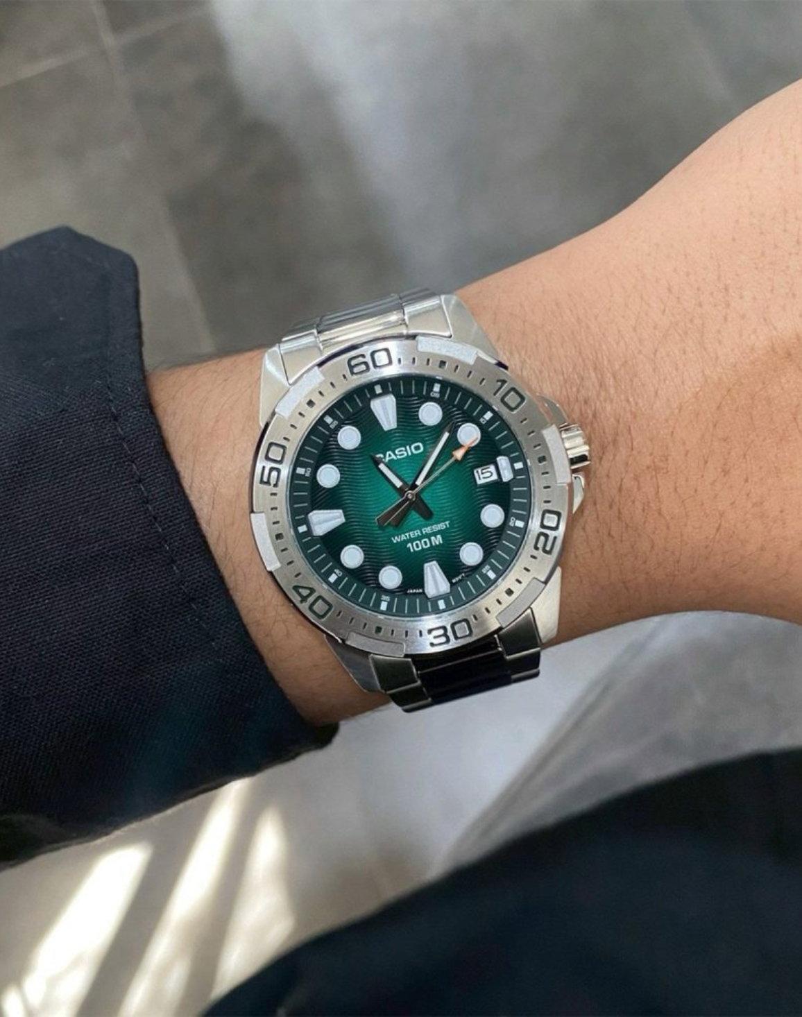 CASIO ENTICER MEN'S ANALOG WATCH