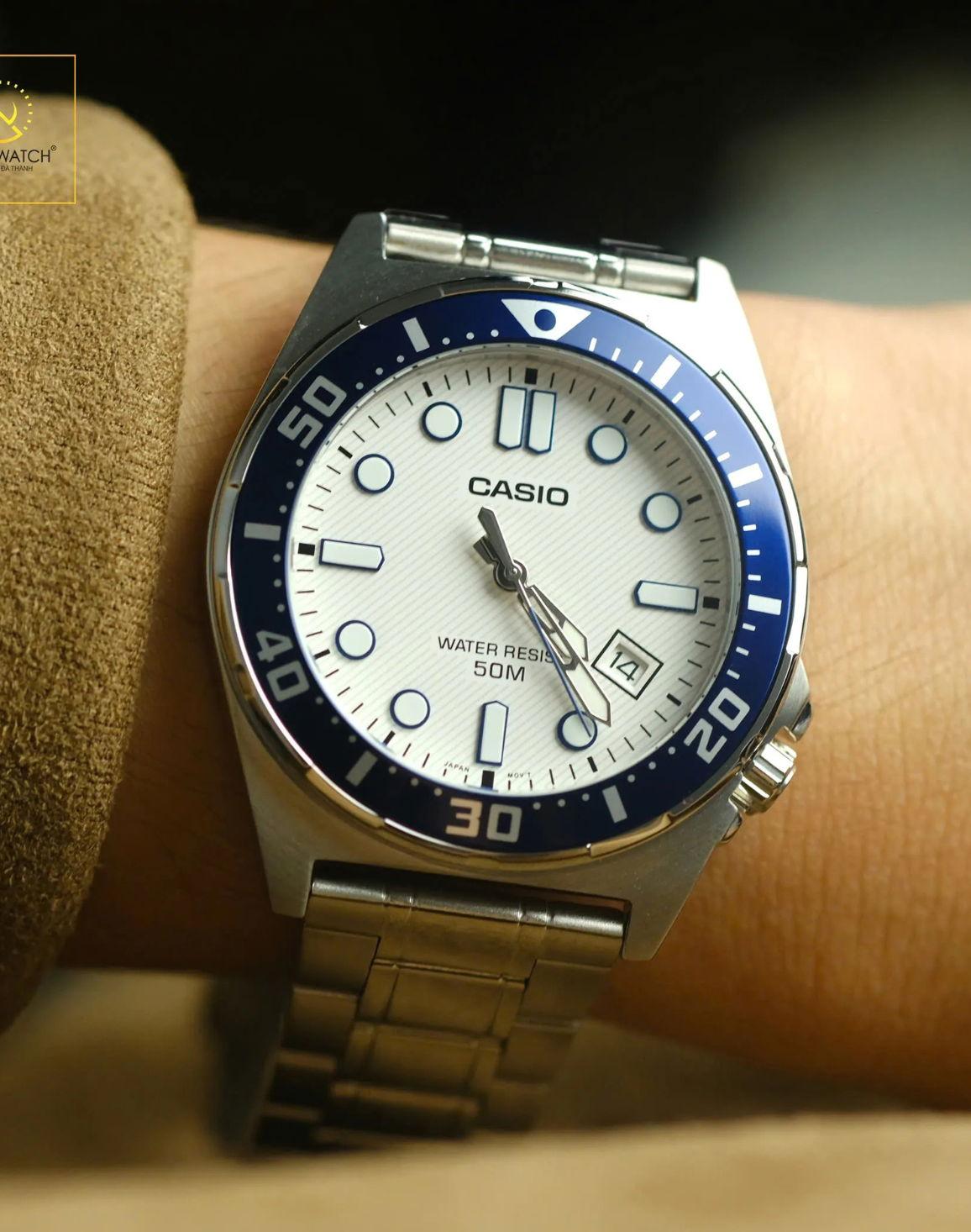 CASIO ENTICER MEN'S ANALOG WATCH