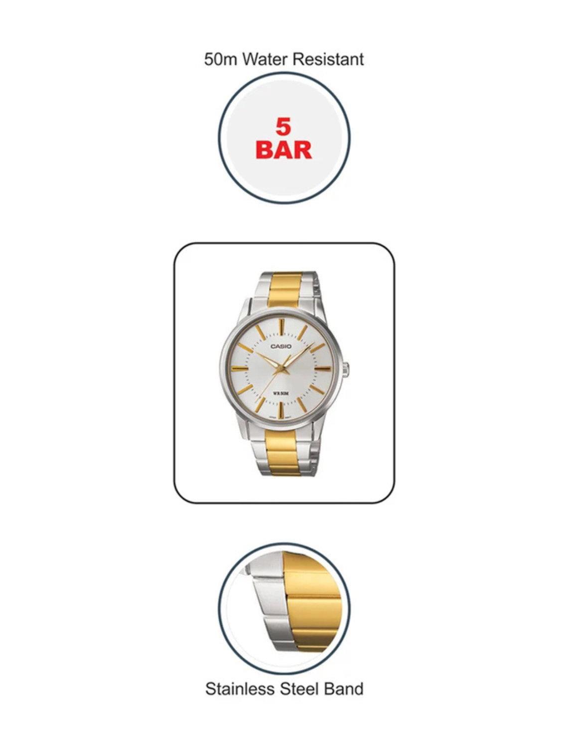 CASIO Enticer Men's Chain Watch