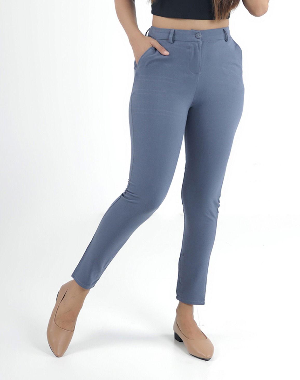 HUF & DEE Women's Slim Fit Formal Pant