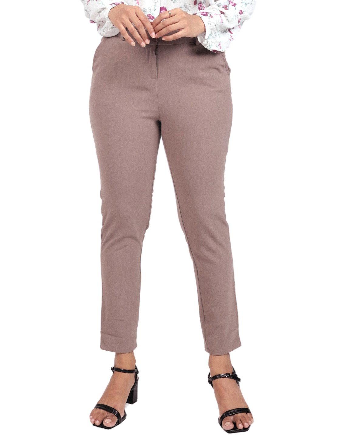 HUF & DEE Women's Slim Fit Formal Pant