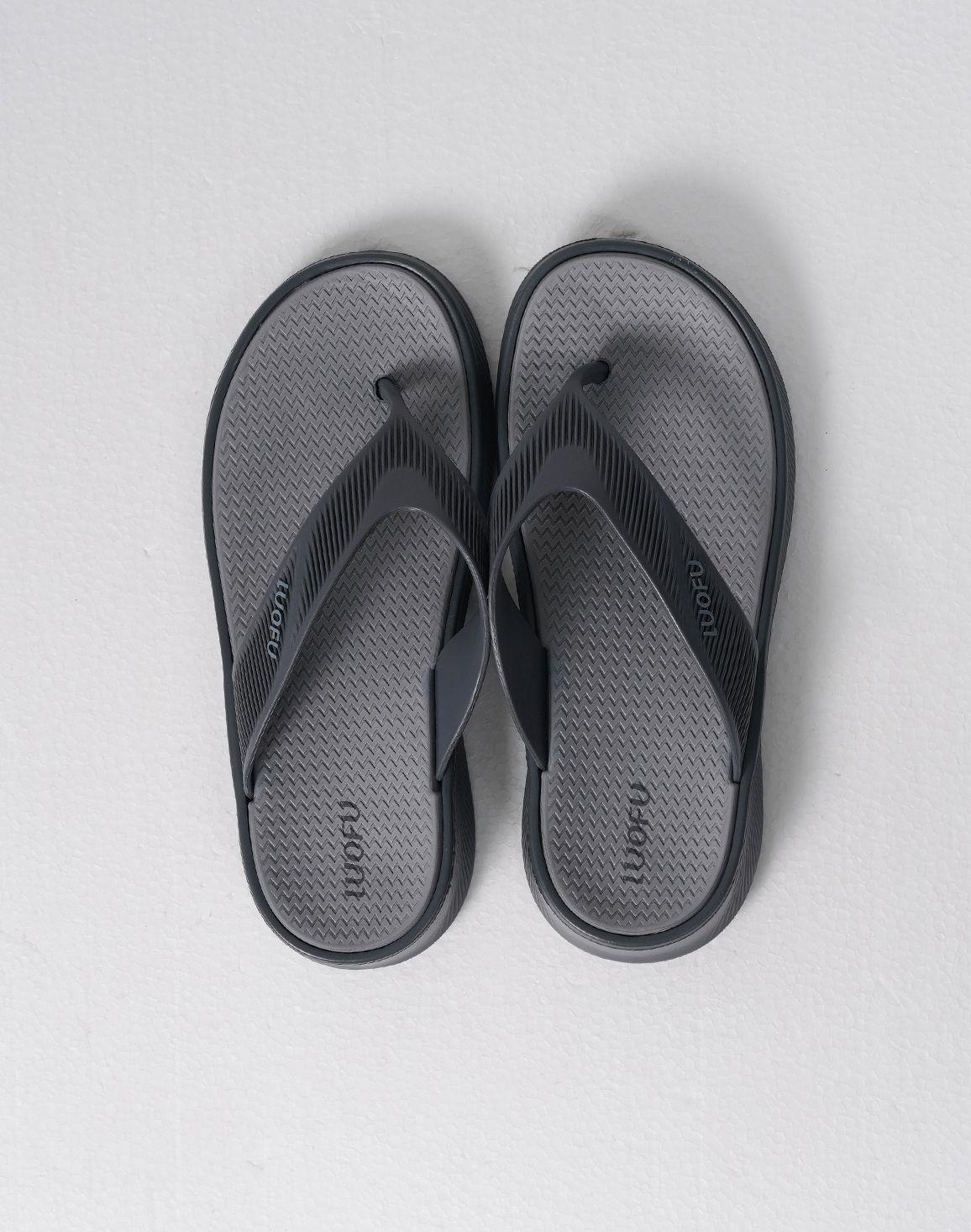 Men's Luofu Flat Heel Sandal Grey