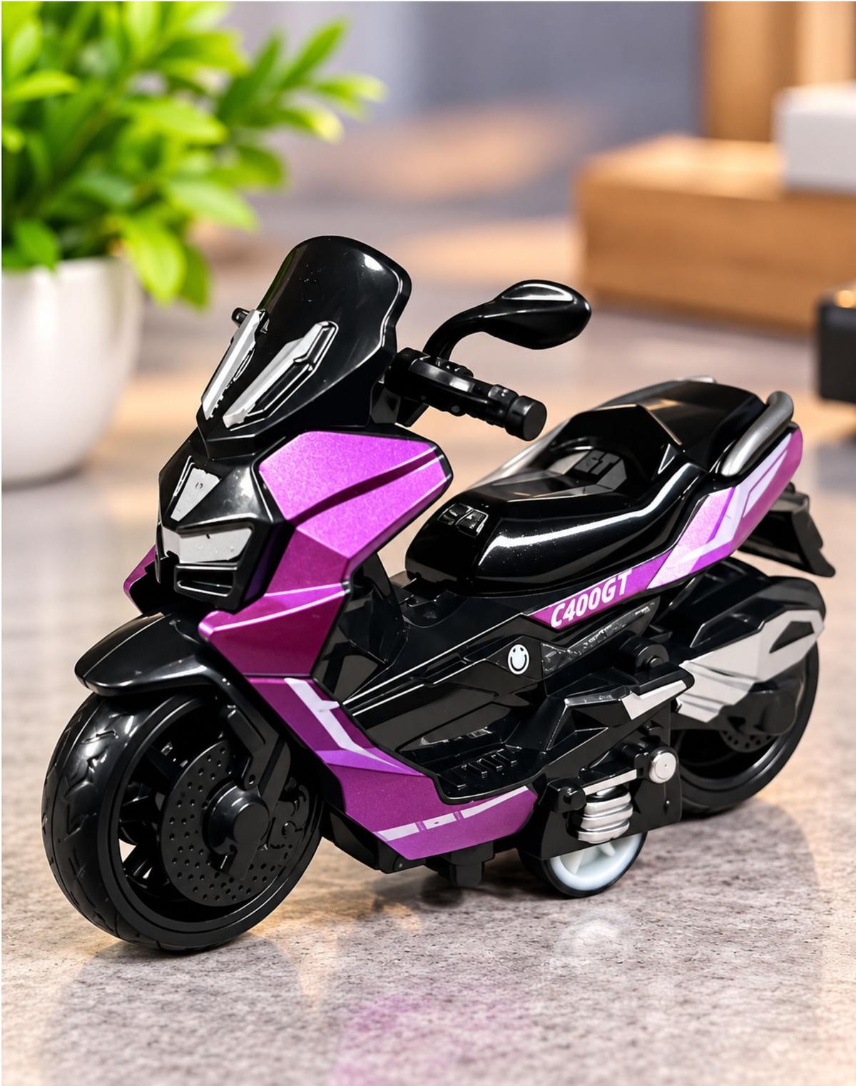 Sporty Bike Key Tag