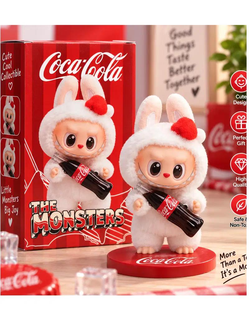 The Monster Cute White Bunny